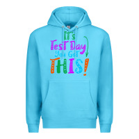 Ocean Blue it's test day you got this Premium Hoodie - artisFamous