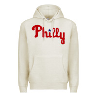 Oatmeal Heather baseball philly Premium Hoodie - artisFamous