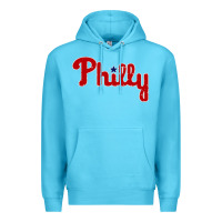 Ocean Blue baseball philly Premium Hoodie - artisFamous