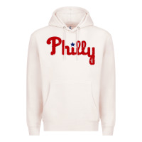 Pale Pink baseball philly Premium Hoodie - artisFamous