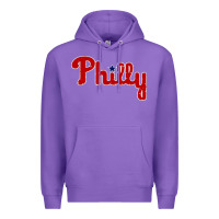 Purple baseball philly Premium Hoodie - artisFamous