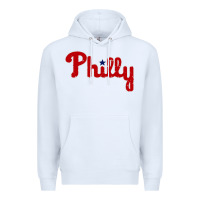White baseball philly Premium Hoodie - artisFamous