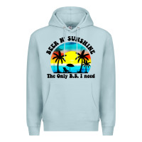 Blue Mist beer n' sunshine the only B.S. i need Premium Hoodie - artisFamous