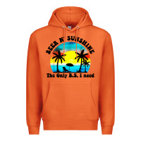 Carrot beer n' sunshine the only B.S. i need Premium Hoodie - artisFamous