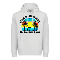 Dove Grey beer n' sunshine the only B.S. i need Premium Hoodie - artisFamous