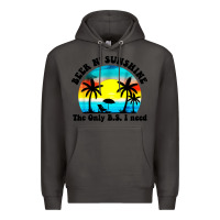 Smoke beer n' sunshine the only B.S. i need Premium Hoodie - artisFamous