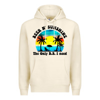 Tofu beer n' sunshine the only B.S. i need Premium Hoodie - artisFamous