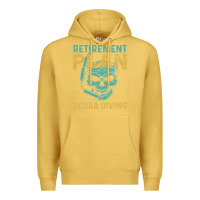 Antique Gold Retirement Plan Scuba Diving Premium Hoodie - artisFamous