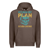 Coffee Retirement Plan Scuba Diving Premium Hoodie - artisFamous