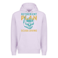Lilac Retirement Plan Scuba Diving Premium Hoodie - artisFamous