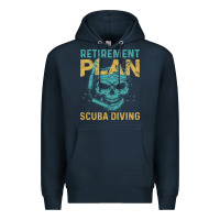 Navy Retirement Plan Scuba Diving Premium Hoodie - artisFamous