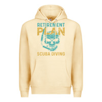 Pina Colada Retirement Plan Scuba Diving Premium Hoodie - artisFamous