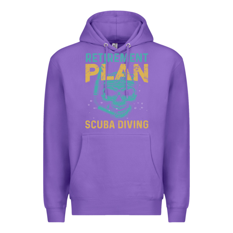Retirement Plan Scuba Diving Premium Hoodie by artisFamous | Teevron
