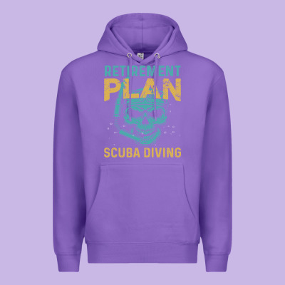 Retirement Plan Scuba Diving Premium Hoodie Designed By Artisfamous