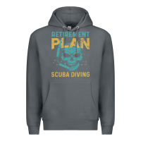 Rock Retirement Plan Scuba Diving Premium Hoodie - artisFamous