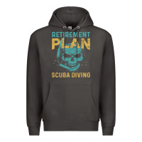 Smoke Retirement Plan Scuba Diving Premium Hoodie - artisFamous