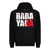 Black action film lovers   ba.b.a   y.a.g.a  gear t shirt Premium Hoodie - artisFamous