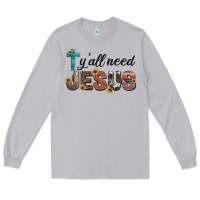 Moon Dust y'all need jesus Long Sleeve Tee - Artiststas