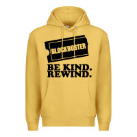 Antique Gold blockbuster be kind rewind Premium Hoodie - artisFamous