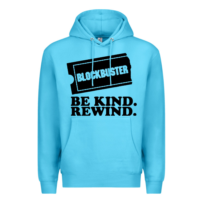 Blockbuster Be Kind Rewind Premium Hoodie by artisFamous | Teevron