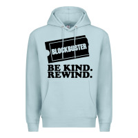 Blue Mist blockbuster be kind rewind Premium Hoodie - artisFamous
