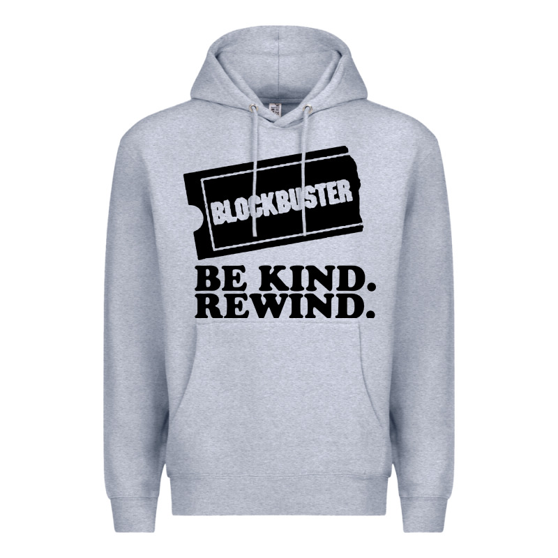 Blockbuster Be Kind Rewind Premium Hoodie by artisFamous | Teevron