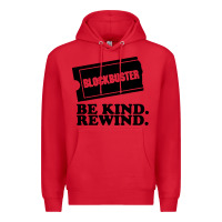 Red blockbuster be kind rewind Premium Hoodie - artisFamous