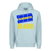 Blue Mist blockbuster be kind rewind Premium Hoodie - artisFamous