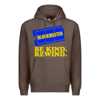 Coffee blockbuster be kind rewind Premium Hoodie - artisFamous