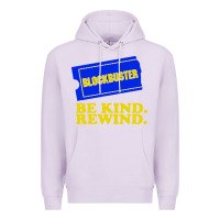 Lilac blockbuster be kind rewind Premium Hoodie - artisFamous