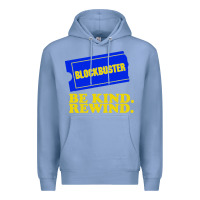 Colony Blue blockbuster be kind rewind Premium Hoodie - artisFamous