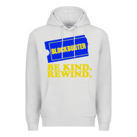 Dove Grey blockbuster be kind rewind Premium Hoodie - artisFamous