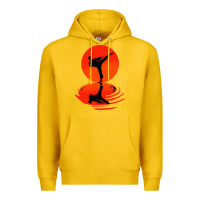 Lemon karate and kung fu Premium Hoodie - artisFamous