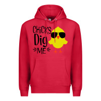 Cardinal kids chick dig me christian Premium Hoodie - artisFamous