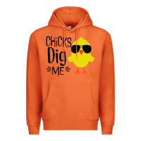 Carrot kids chick dig me christian Premium Hoodie - artisFamous