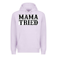 Lilac Mama Tried Premium Hoodie - artisFamous