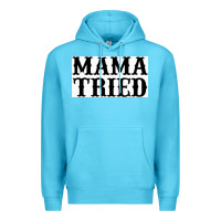 Ocean Blue Mama Tried Premium Hoodie - artisFamous