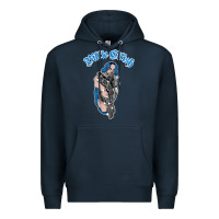 Navy b.i.l.l.i.e  e i.li.s.h  official  bling  t shirt Premium Hoodie - artisFamous
