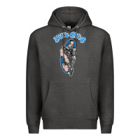 Charcoal Heather b.i.l.l.i.e  e i.li.s.h  official  bling  t shirt Premium Hoodie - artisFamous