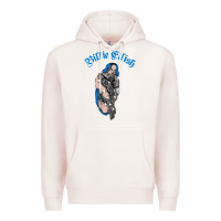 Pale Pink b.i.l.l.i.e  e i.li.s.h  official  bling  t shirt Premium Hoodie - artisFamous