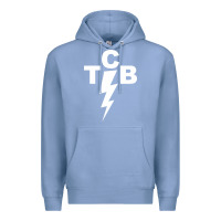 Colony Blue taking care of business rock n roll Premium Hoodie - artisFamous