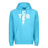 Ocean Blue taking care of business rock n roll Premium Hoodie - artisFamous