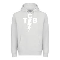 Dove Grey taking care of business rock n roll Premium Hoodie - artisFamous
