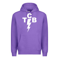 Purple taking care of business rock n roll Premium Hoodie - artisFamous