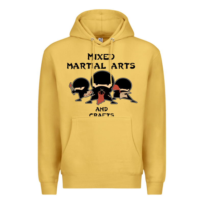 Mixed Martial Arts And Crafts Premium Hoodie by artisFamous | Teevron