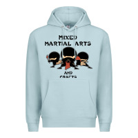 Blue Mist mixed martial arts and crafts Premium Hoodie - artisFamous