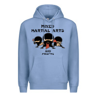 Colony Blue mixed martial arts and crafts Premium Hoodie - artisFamous
