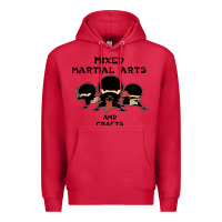 Cardinal mixed martial arts and crafts Premium Hoodie - artisFamous