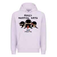 Lilac mixed martial arts and crafts Premium Hoodie - artisFamous
