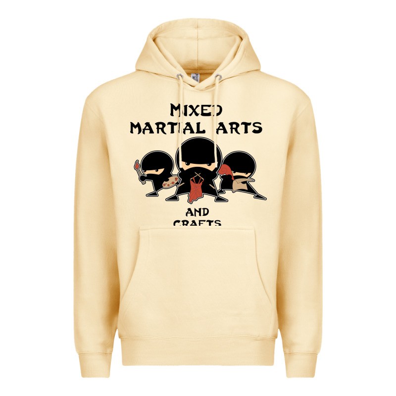 Mixed Martial Arts And Crafts Premium Hoodie by artisFamous | Teevron